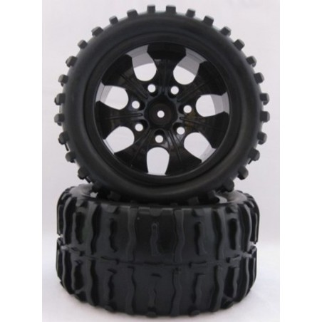 8020 - Monster Truck 1/10 Tires x2 pcs