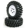 210072 - Ruedas Crawler con Foam 108 mm -Blanco x2