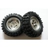 Rueda completa Crawler con Foam - 96 mm - Aluminio