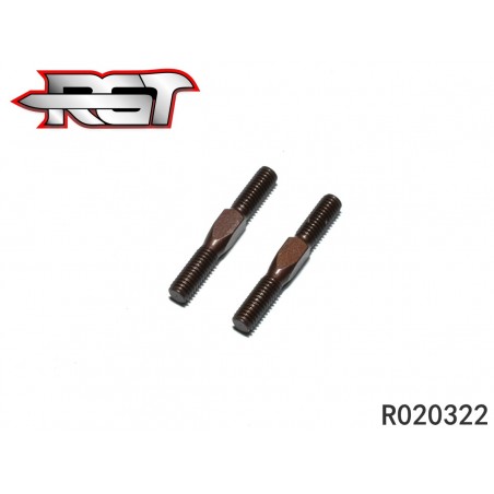 R020322 - Adj. turnbuckle L/R 20 mm S2 x2 uds.