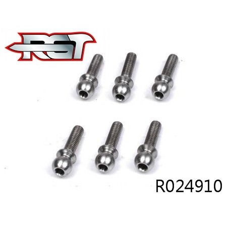 R024910 - Ball end 4.9x10 mm - 6 uds.