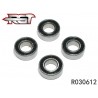 R030612 - Ball bearing 6x12x4 mm - 4 uds.