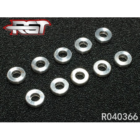 R040366 - Alu washer 3x6x1.5 mm - 10 uds.