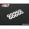 R043593 - Washer 3.5x9x0.3 mm - 10 uds.