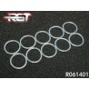 R061401 - Silicon o-ring 14x1 mm - 10 uds.