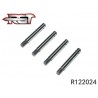 R122024 - Hardened shock shaft 3.2x24 mm x4 uds.