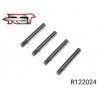 R122024 - Hardened shock shaft 3.2x24 mm x4 uds.