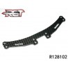 R128102 - Rear shock tower GRAPHITE