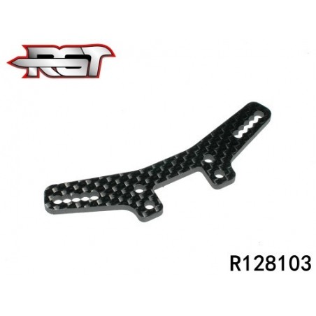 R128103 - Front shock tower GRAPHITE