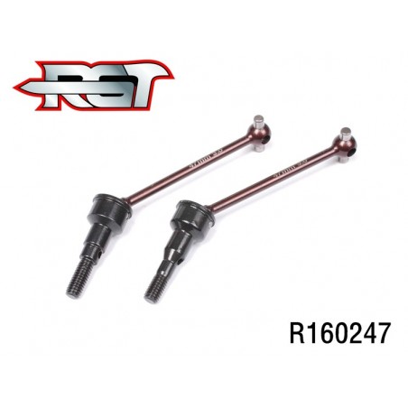 R160247 - CVD drive shaft spring steel 47 mm x2 ud