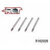 R162028 - Shock shaft hardened 3.2x28 mm - 4 uds.