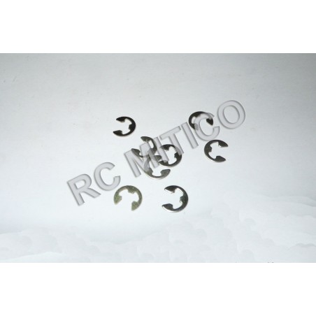 18035 - E-Clips Diametro 4.0 mm - 8 uds.