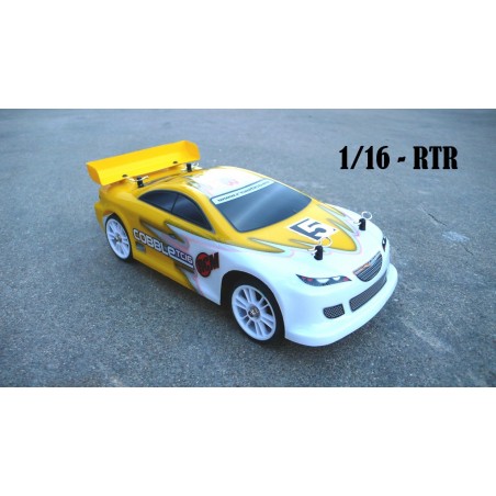 6595 - Carroceria ON-ROAD 1/16 - AMARILLA