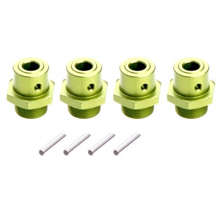 98036 - Wheel Hex + Pins x4 uds.