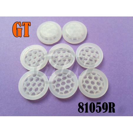 81059R - Shock Silicon cap Honey Cumb x 4pcs.