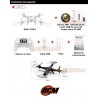 Nano Drone Syma X12S 6 Axis - White