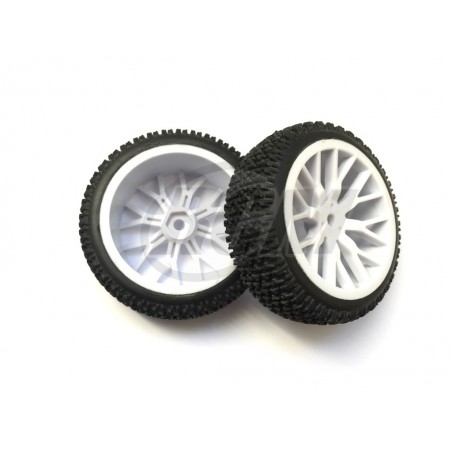 6297 - Rueda Buggy 1/16 - Hex. 9 mm - Blanca - x2 uds.