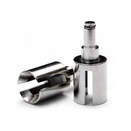 72133 - Diff. Shaft - Silver - 2 pcs