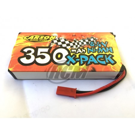 NiMH Battery Carson X-Pack 8.4v 350 mAh