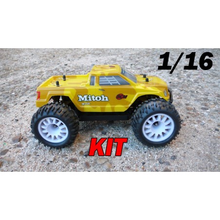 RCM Mitoh MT16 Monster Truck Brushless 1/16 - KIT