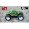 RCM Mitoh MT16 Monster Truck Brushless 1/16 - KIT (GREEN)