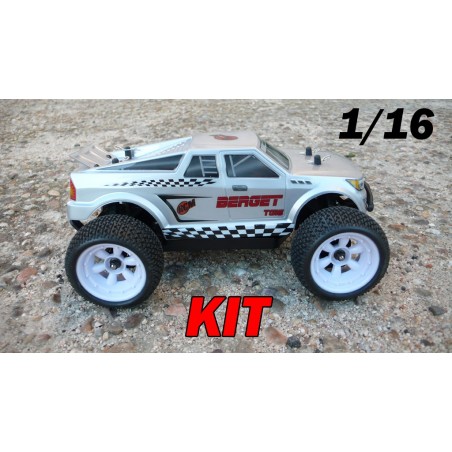 RCM Berget TG16 Truggy Brushless 1/16 - KIT (GREY)