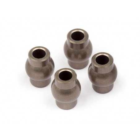 HB110112 - Aluminum Ball 6.8x9x3 mm x4 pcs