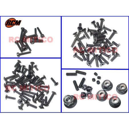 7282 - Full screw set for 1/10