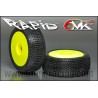 6MIK Ultra Rapid tire GLUED x2 pcs