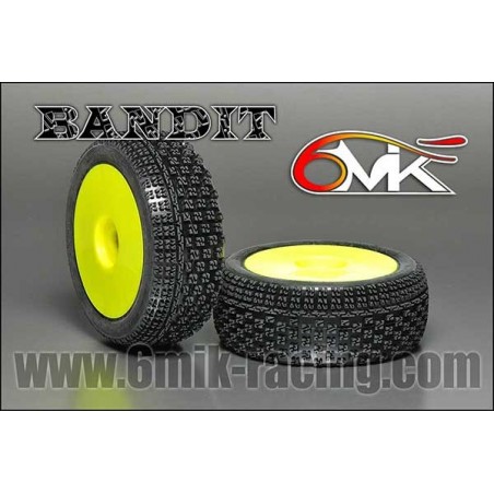 6MIK Ultra Bandit tire GLUED x2 pcs