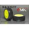 6MIK Ultra Bandit tire GLUED x2 pcs
