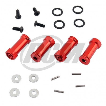 SLA010 - Hexagonos de ensanche 25x12 mm Aluminio