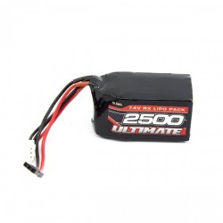 ULTIMATE LiPo Receiver 7.4v 2500 mAh