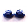 57884 - Blue Aluminum Nut Hubcap 23 mm for 1/5 x2 pcs