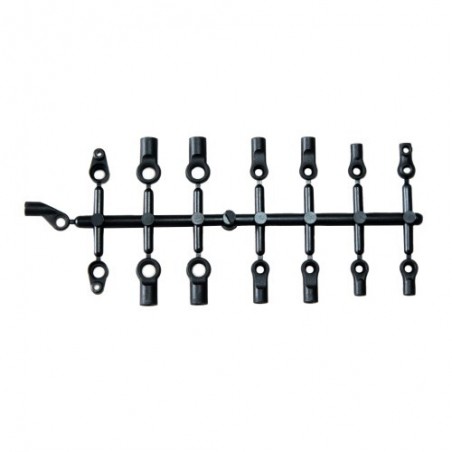 Plastic ball joint set Mugen MTC1