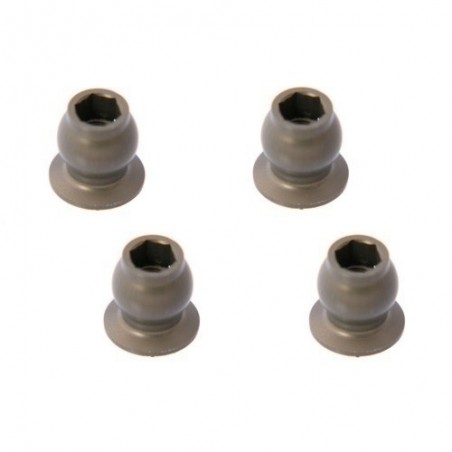 ROTULAS ALUMINIO 6mm MTX-6 MUGEN (4u.)