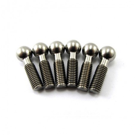 ROTULAS TRAPECIO EN TITANIO SET (6u.) OPC. MRX-5 MUGEN