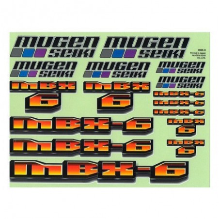 Pegatinas Mugen MBX6