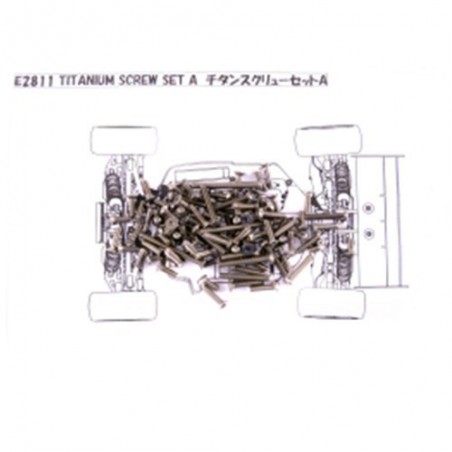 SET TORNILLERIA TITANIO A MBX7/7R