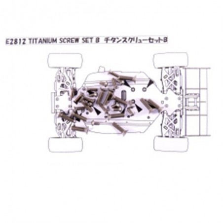 SET TORNILLERIA TITANIO B MBX7/7R