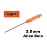 Llave Allen cabeza bola 2.5 con mango (Merlin Tools)