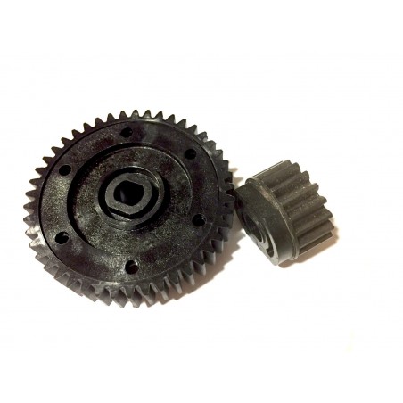 GC52 - Gear Set Steel Pinion Composite Spur 45t 18t