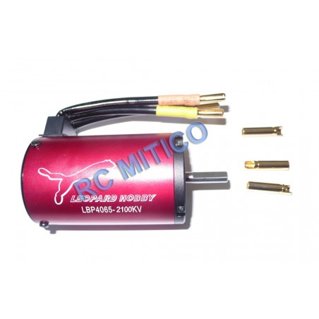 Motor Brushless Leopard 4065 - 2100 KV - 4 POLOS