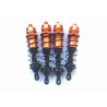 Shock absorber set Front and Rear 1/8 Alloy