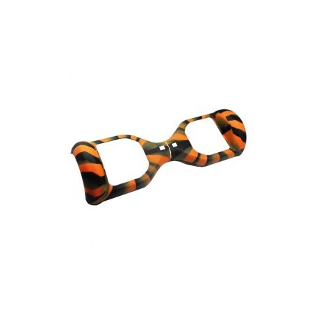 Funda de silicona CAMUFLAJE NARANJA/NEGRO - BALANCE 6.5"