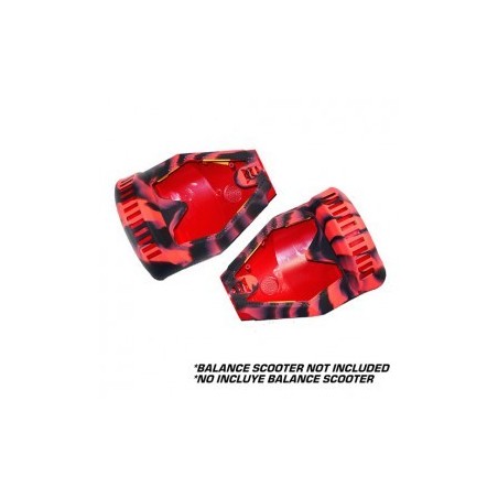 Funda de silicona CAMO NEGRO/ROJO - BALANCE 8"