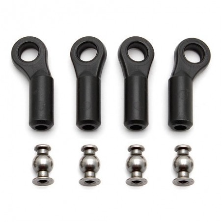 AS81093 - Associated RC8B3/3.1 Ball Rod Ends 4 mm