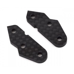 E2168 - Piezas carbono V2 -3 mm manguetas delanteras Mugen MBX8