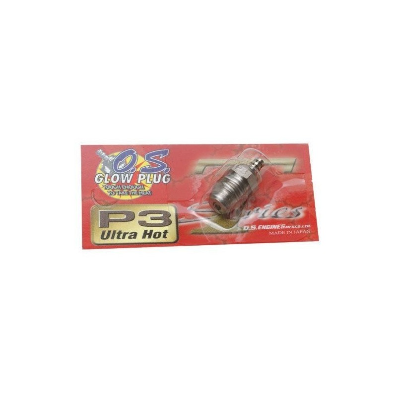 OS Speed Turbo Glow Plug P3 Ultra Hot Original