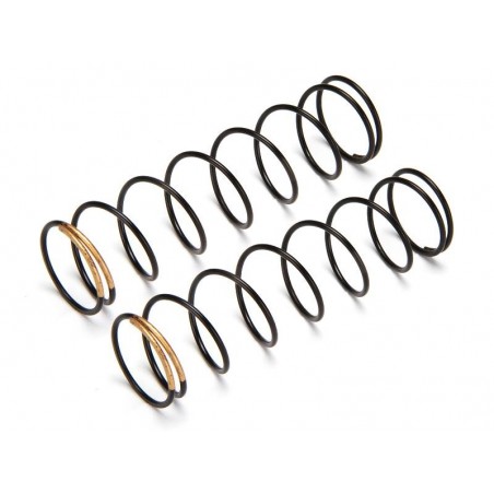 109816 - Muelles de amortiguador DORADO 83mm x2 uds.